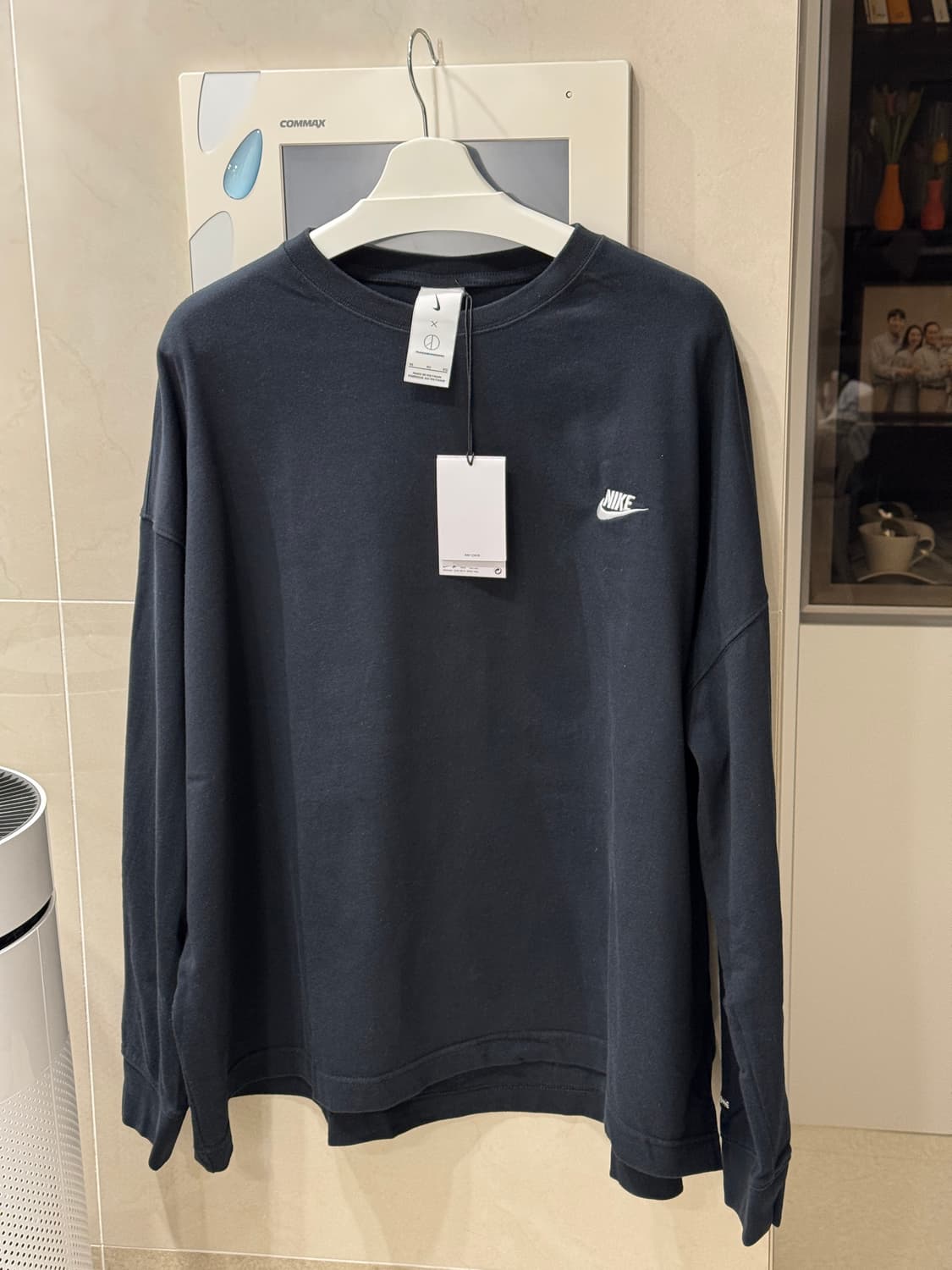 [XL] 나이키 x 피스마이너스원 롱슬리브 블랙 상품이미지3