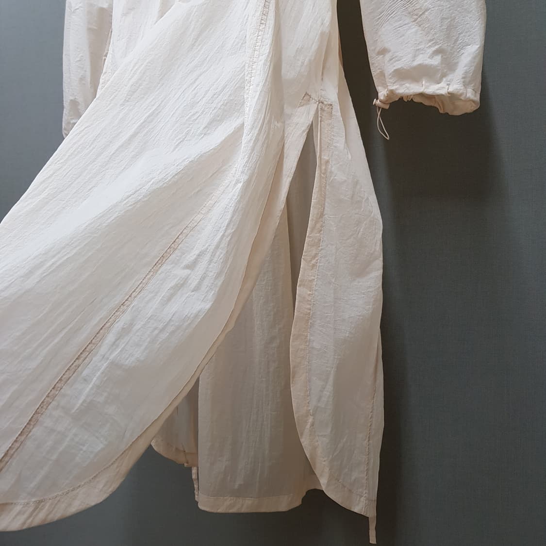 한섬 더캐시미어 2021 시스루 롱점퍼 원피스 F사이즈 상품이미지4