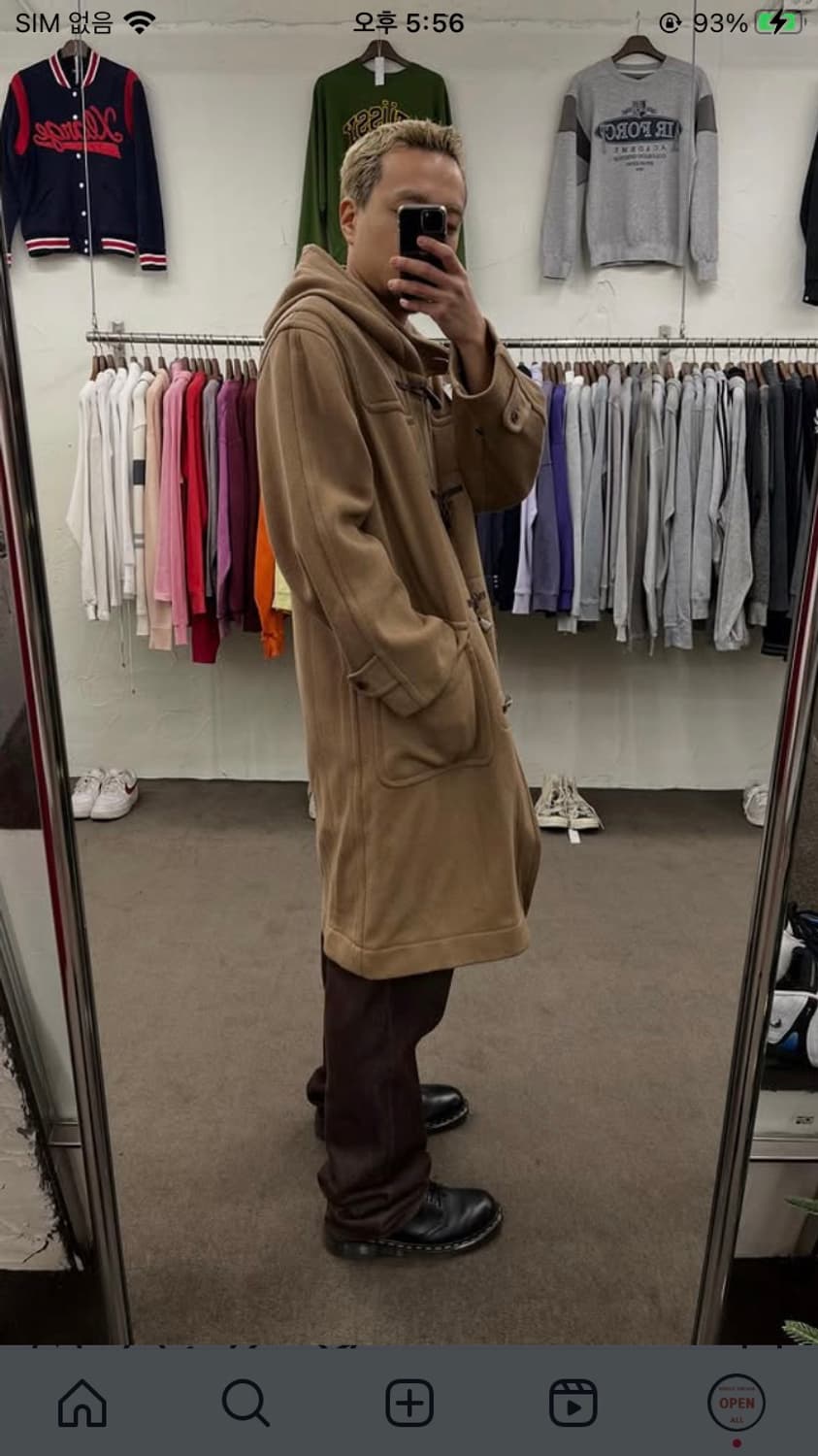 해링본 더플 코트 상품이미지7