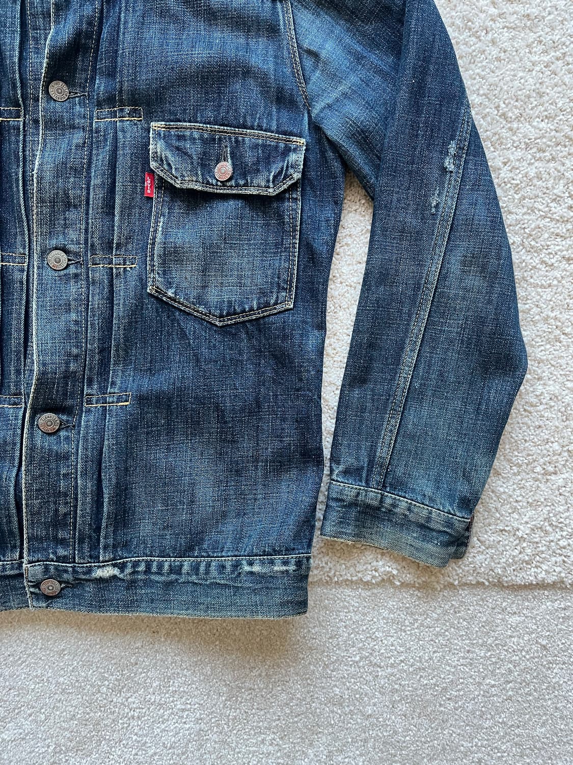 Levi’s Japan 1st Type 데님 자켓 상품이미지4
