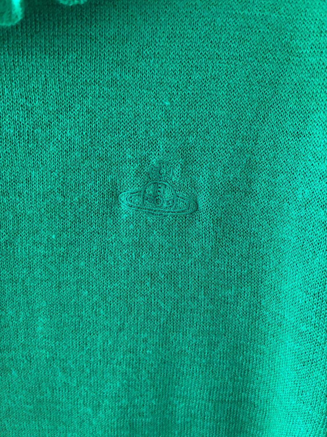 [Vivienne Westwood] 그린 린넨 러플 탑 상품이미지4