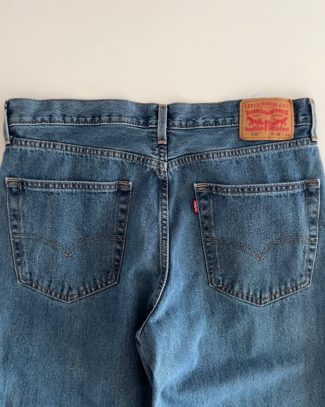 리바이스 550 릴렉스드 핏 데님 팬츠 36/34 상품이미지2