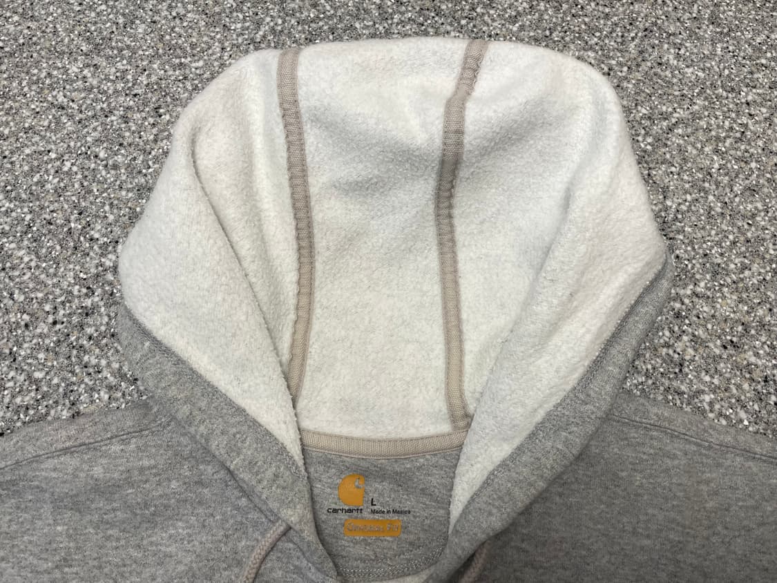 칼하트 후드집업 헤더그레이 사이즈 L 상품이미지4