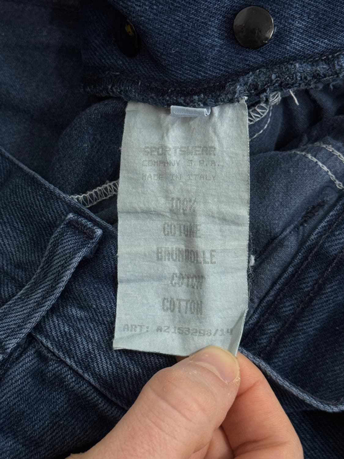 90s Green Edge Denim Jeans (48) 상품이미지9