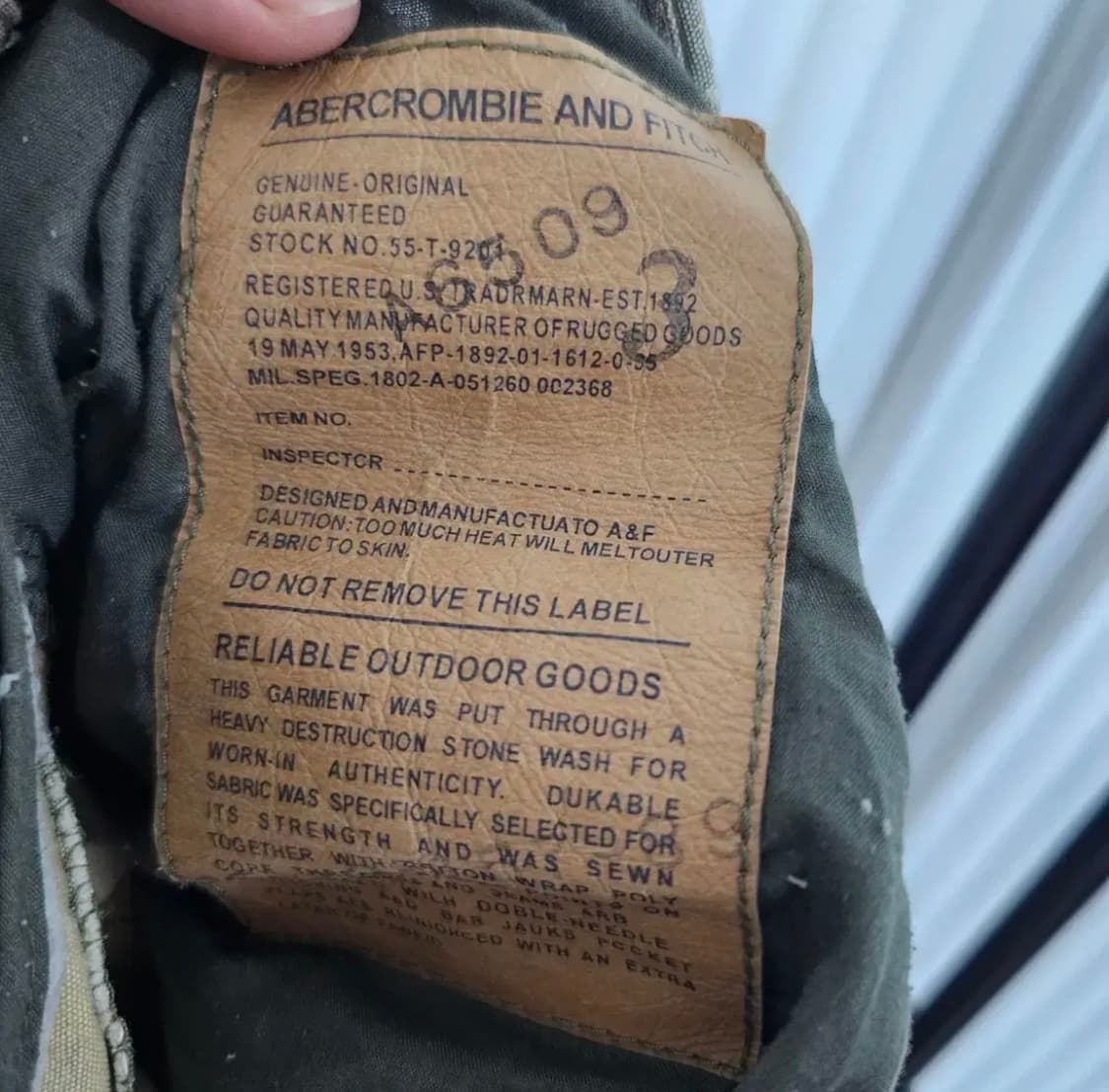 아베크롬비 카모 팬츠 상품이미지7