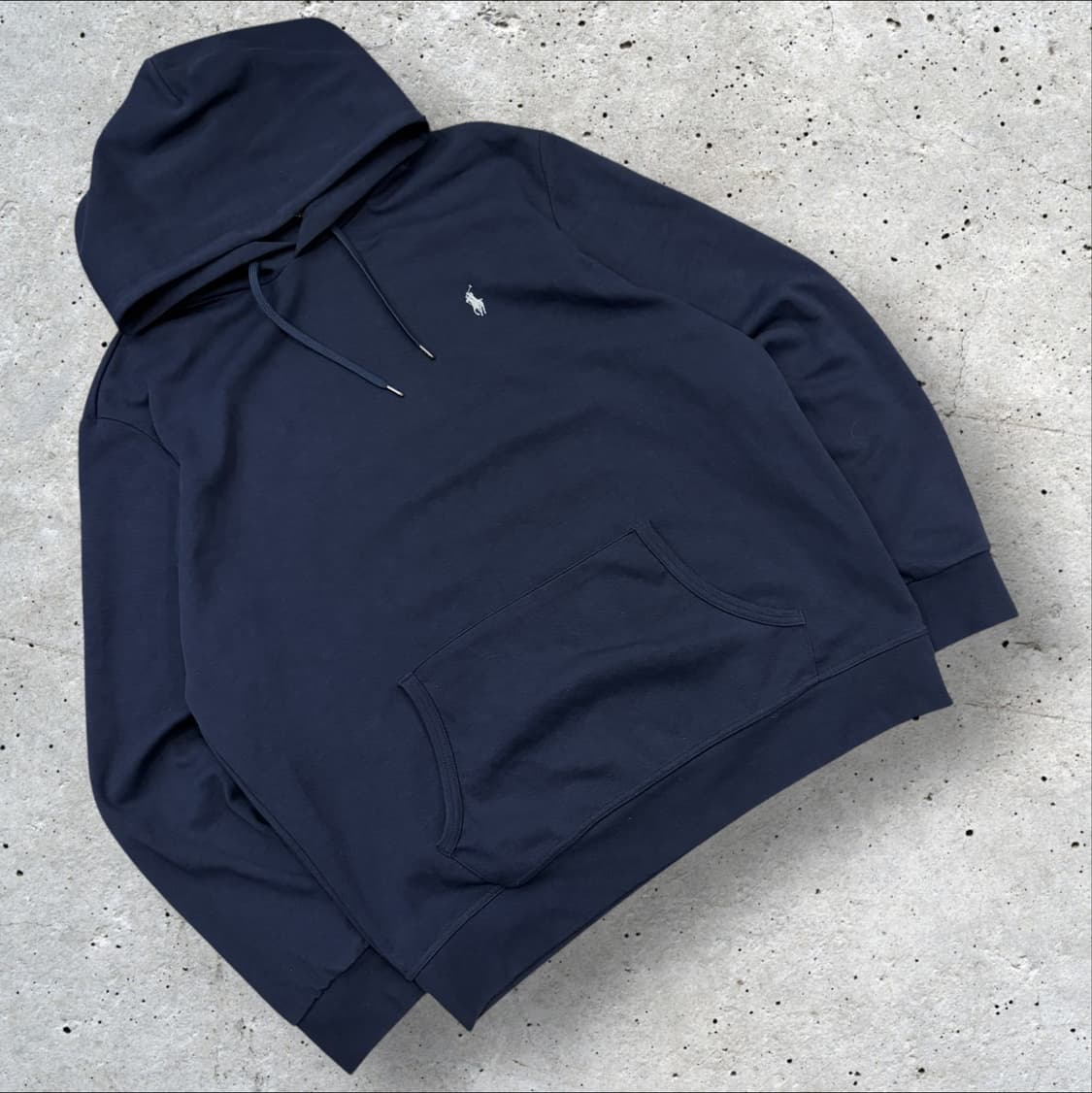 [XL] 폴로 랄프로렌 신형 큐알 네이비 후드티 C370 상품이미지1