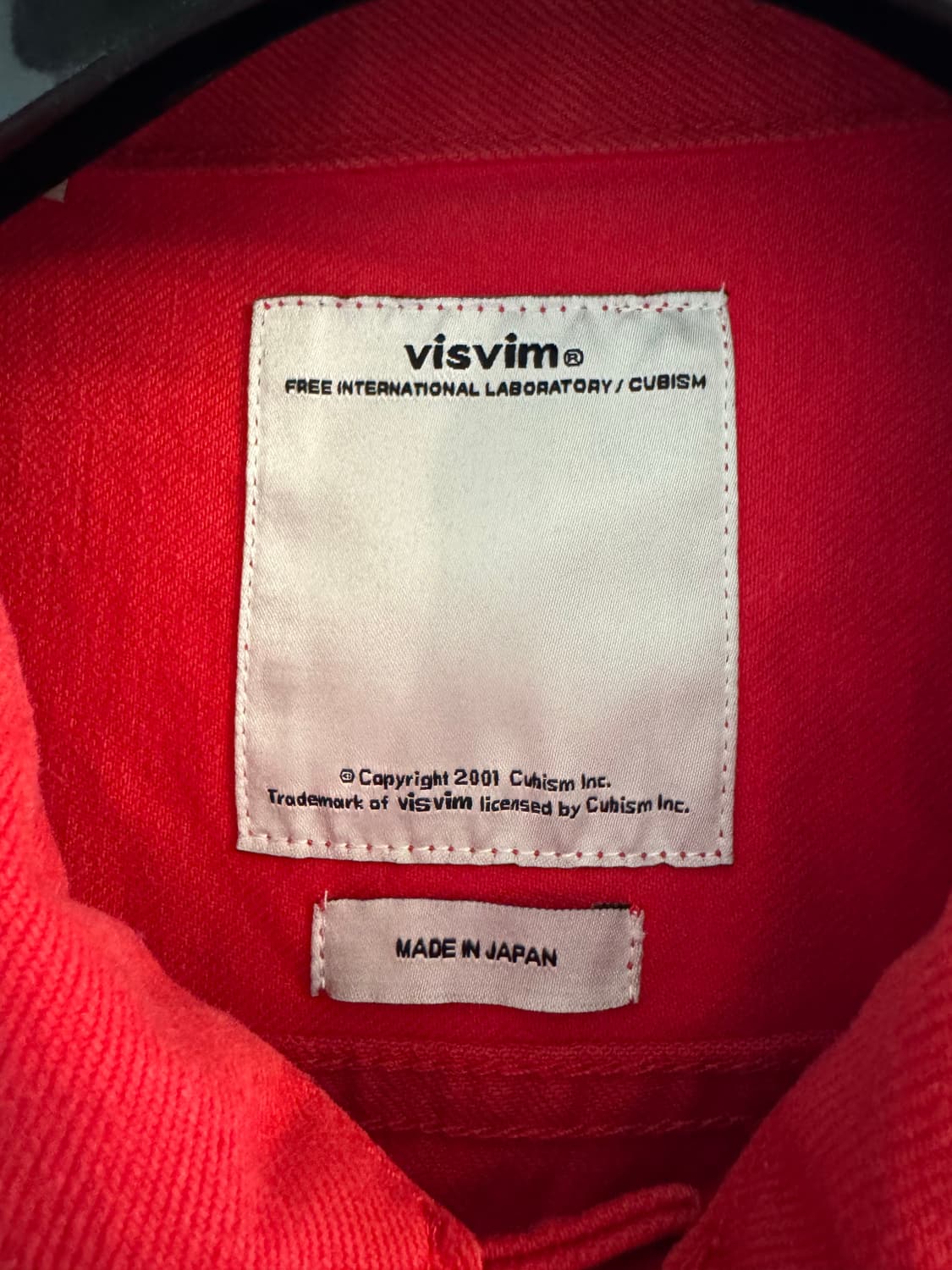 VISVIM 비즈빔 104 자켓 레드 상품이미지3