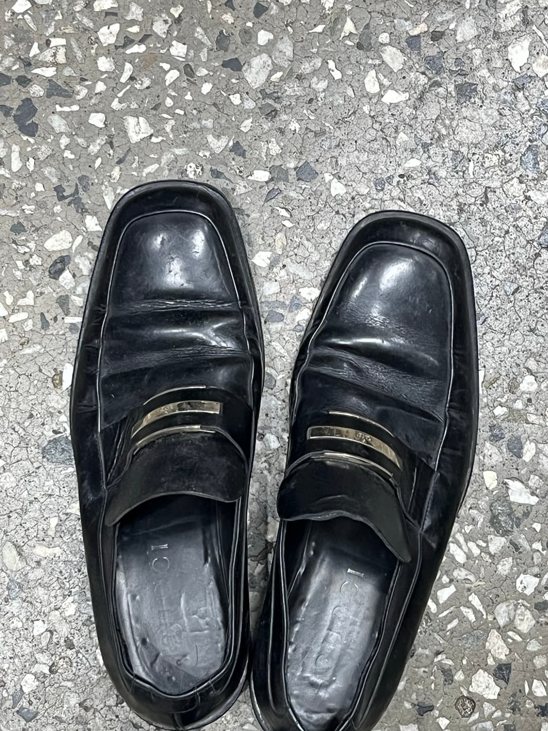 00s’ Vintage Gucci Loafers Leather 상품이미지4
