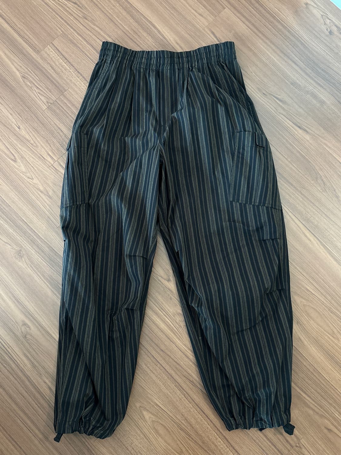 [TRAVEL] 스트라이프 카고 포켓 팬츠 상품이미지1