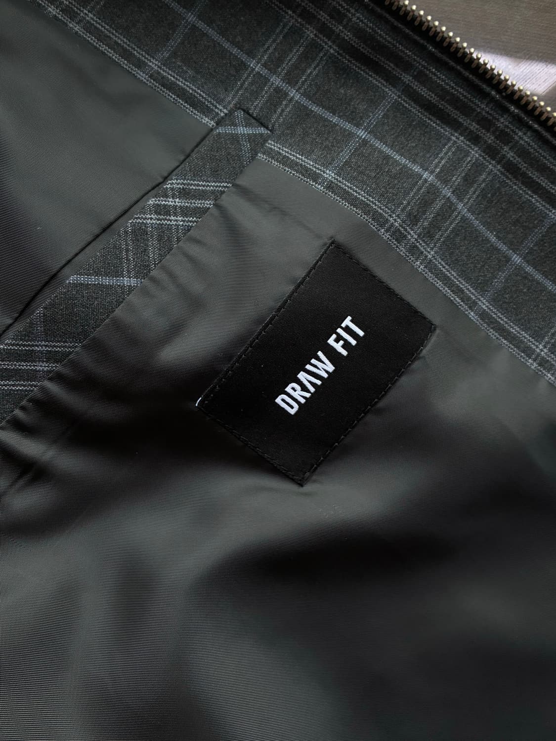 (새상품)(XL) 드로우핏 스테이블 레이어 체크 자켓 [GREY] 상품이미지9