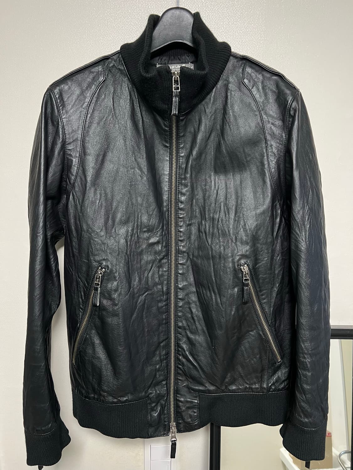 레더 집업 상품이미지2