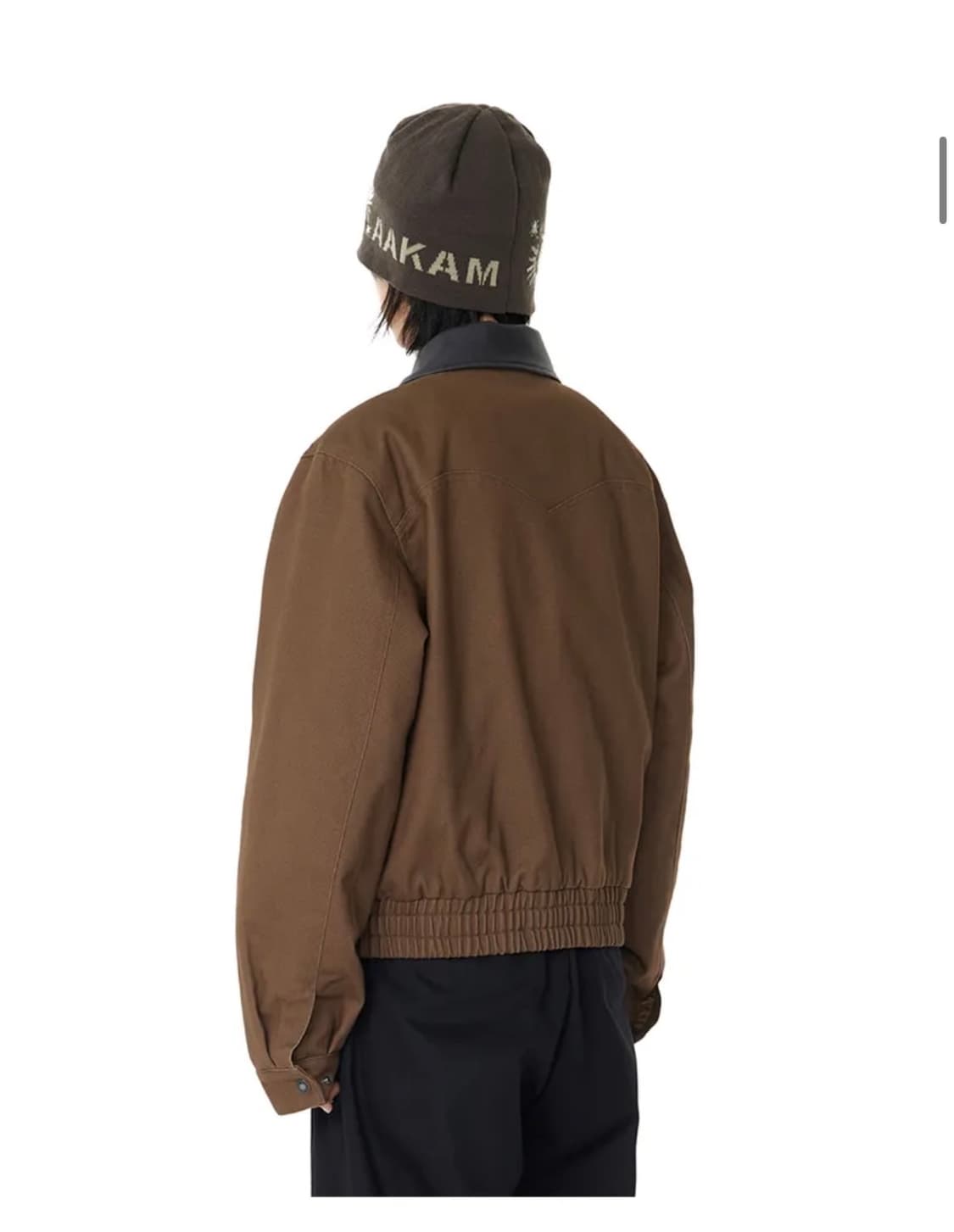 아캄 레더 워크자켓 상품이미지4