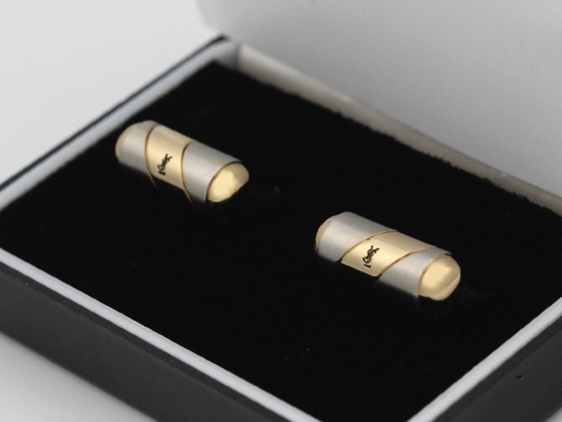입생로랑 A등급 남자 명품 커프스 빈티지 상품이미지1