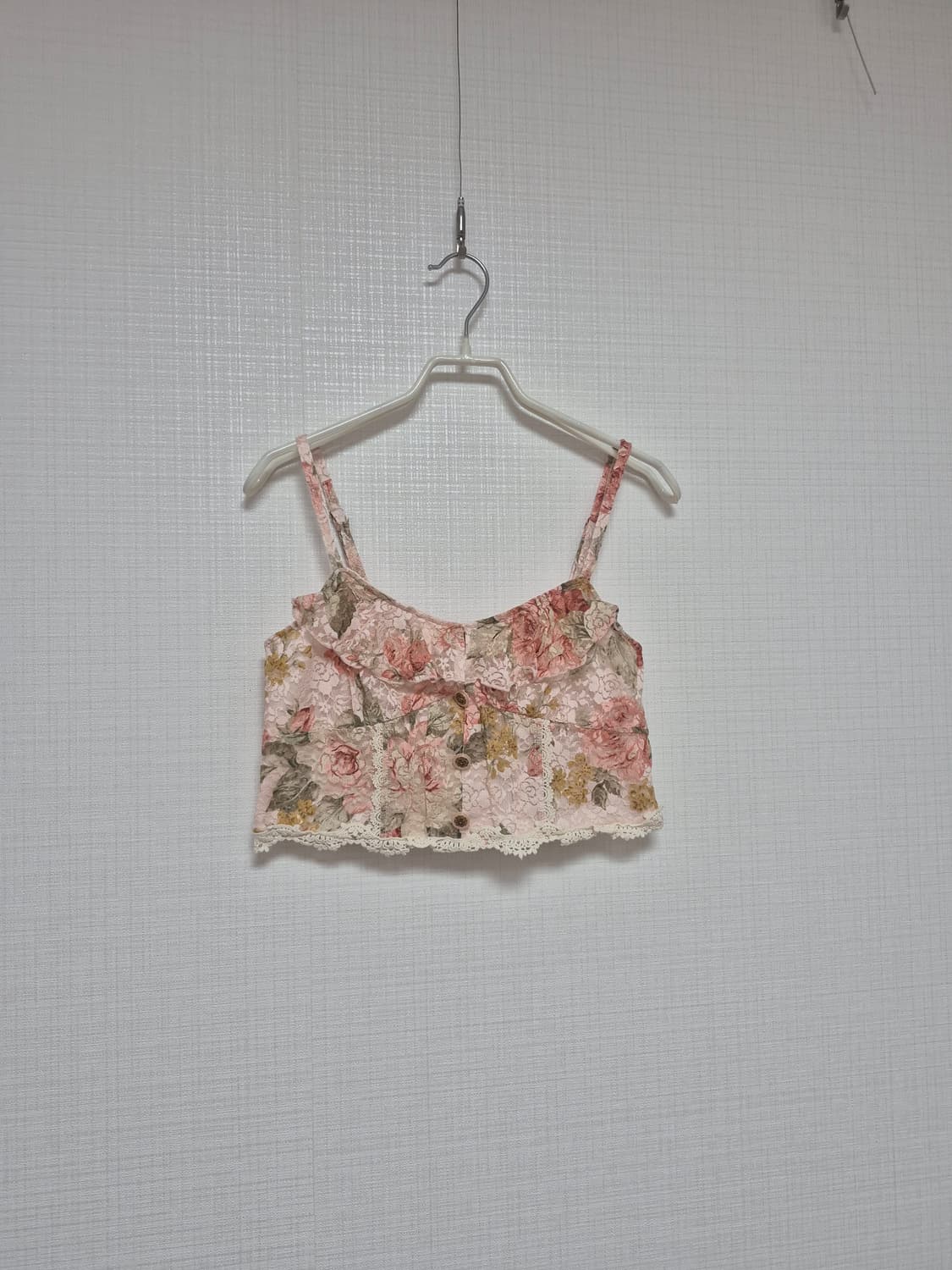 리즈리사 수선템 히메갸루 핑크플로럴 브라탑 상품이미지1