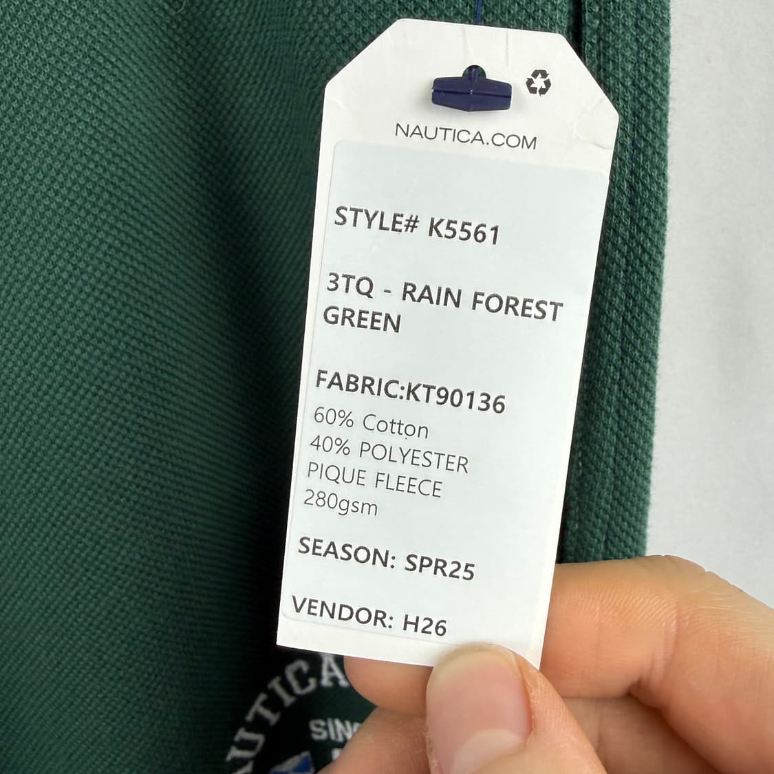 (새상품)(M) 노티카 스웻 조거 팬츠 그린 상품이미지3