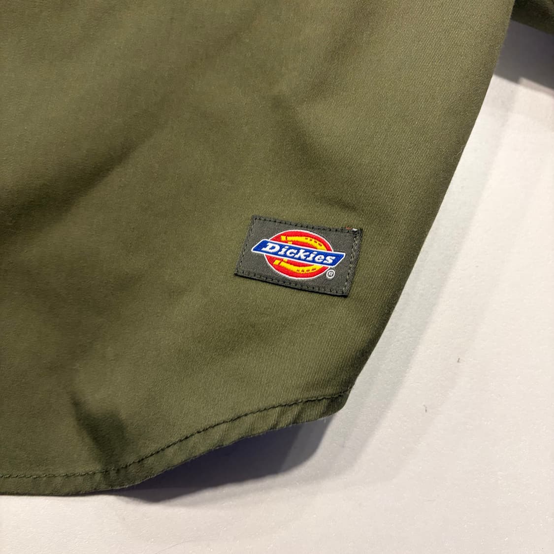 [M] 디키즈 워크 셔츠 카키색 남방 D248 상품이미지6
