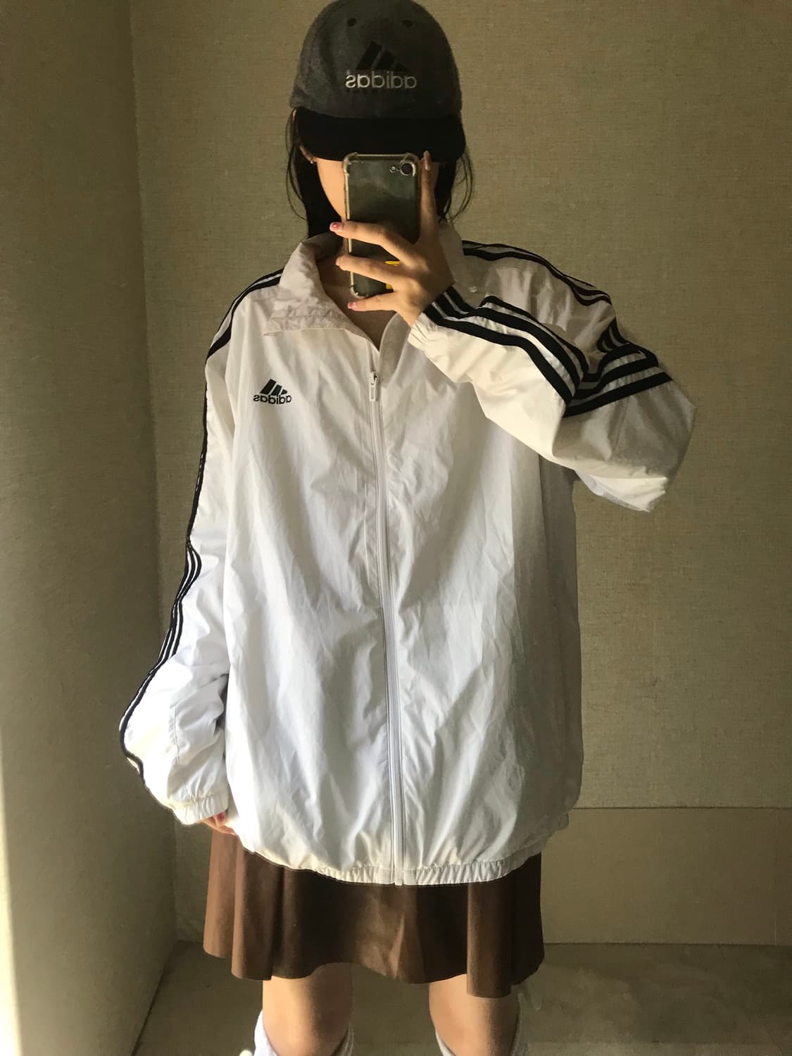 아디다스 흰검 바람막이 상품이미지4
