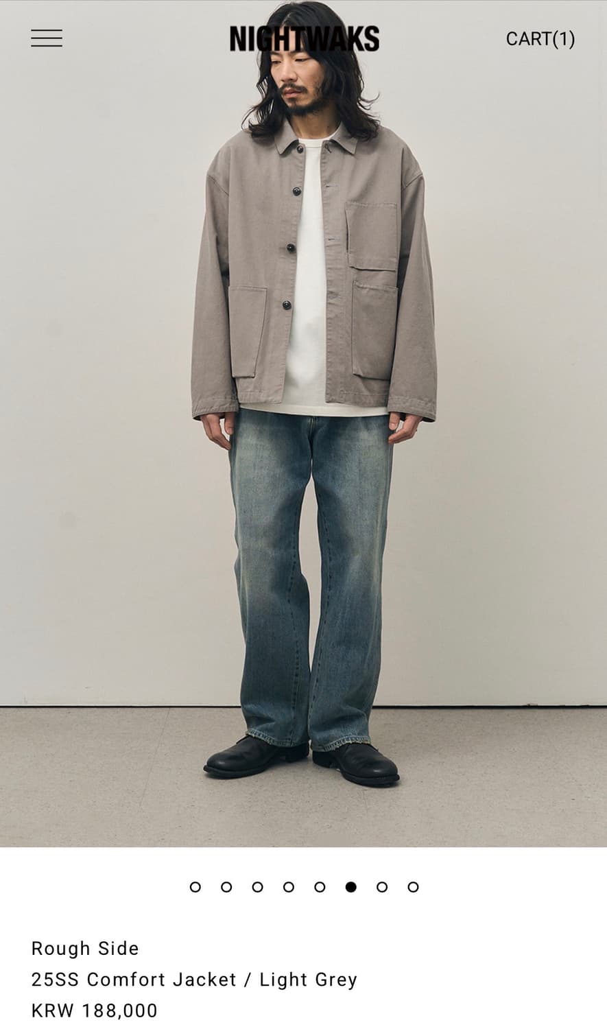 러프사이드 컴포트 자켓 새상품 상품이미지1