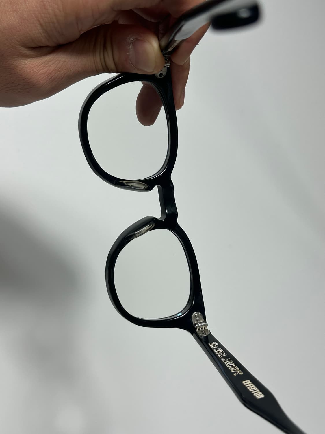 이펙터 x 리얼맥코이 오퍼레이션 OPERATION BK 무도수 변색렌즈 상품이미지4