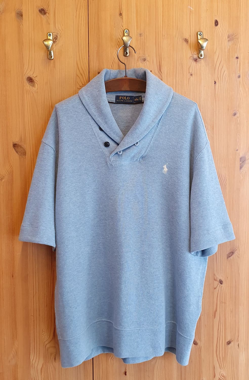 100.폴로 숄카라 반팔맨투맨 상품이미지2