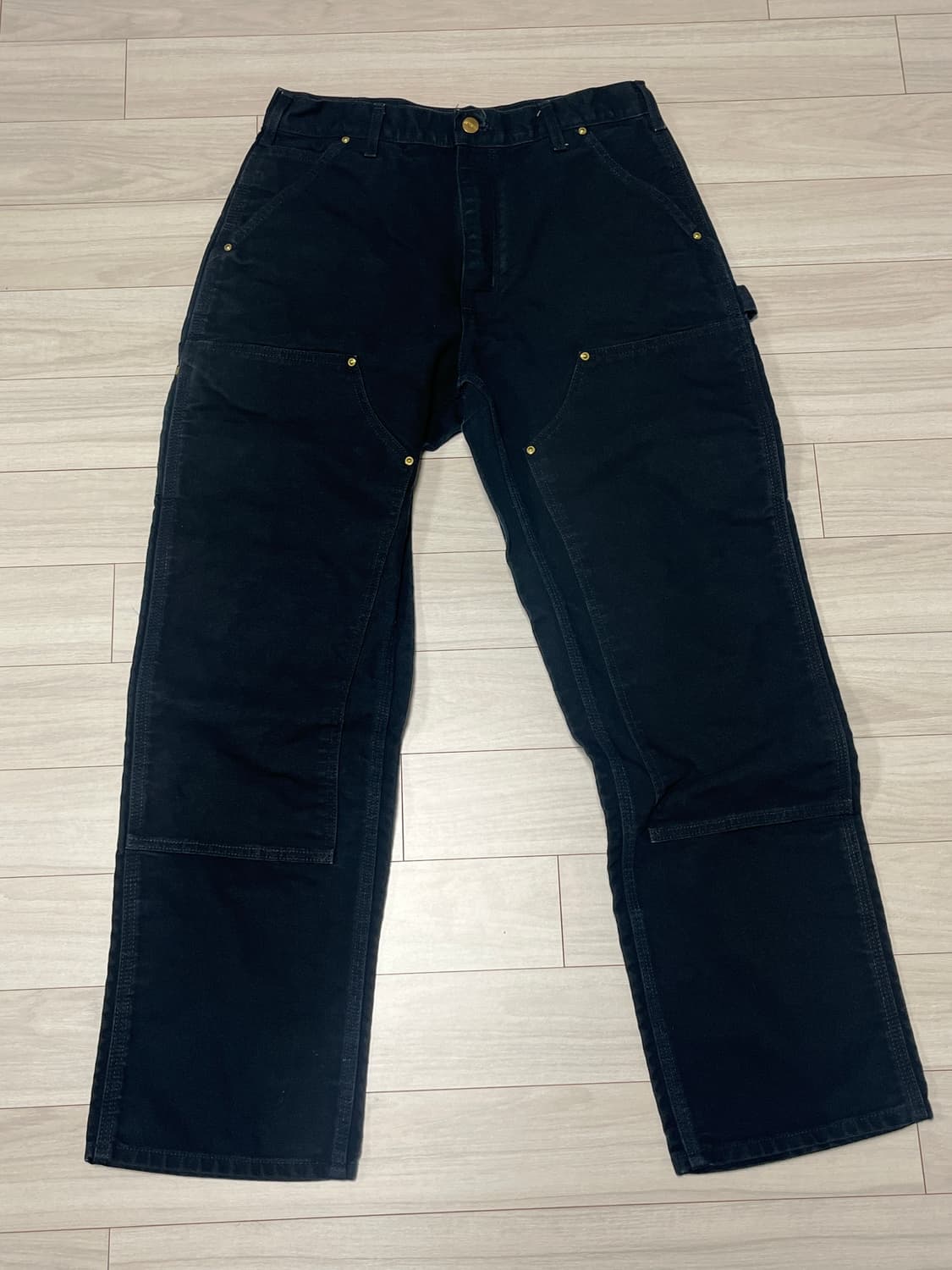 빈티지 칼하트 더블니 블랙 USA 32x30 상품이미지1