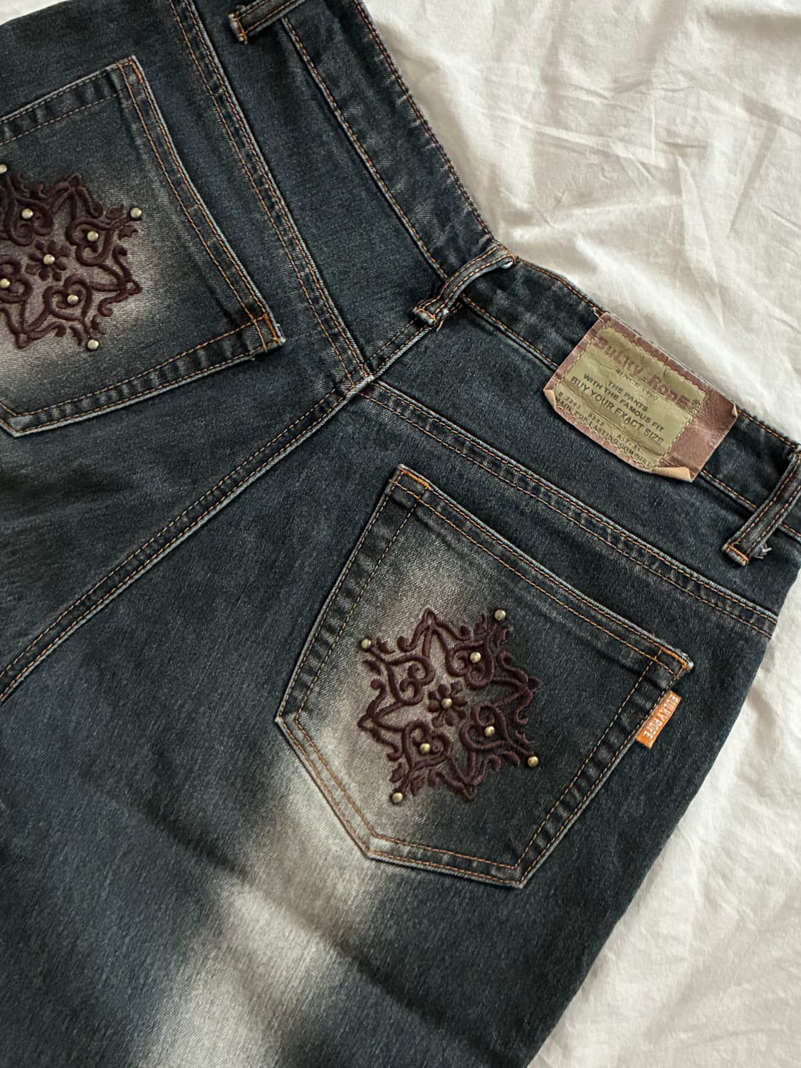 위싱 부츠컷 데님 팬츠 상품이미지3