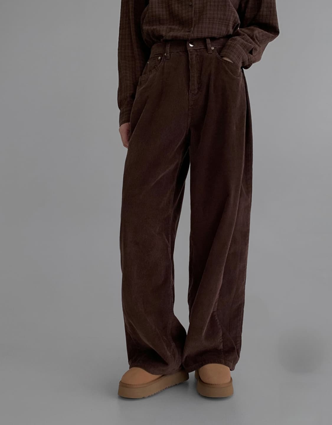 ootj 코듀로이 와이드팬츠 상품이미지1