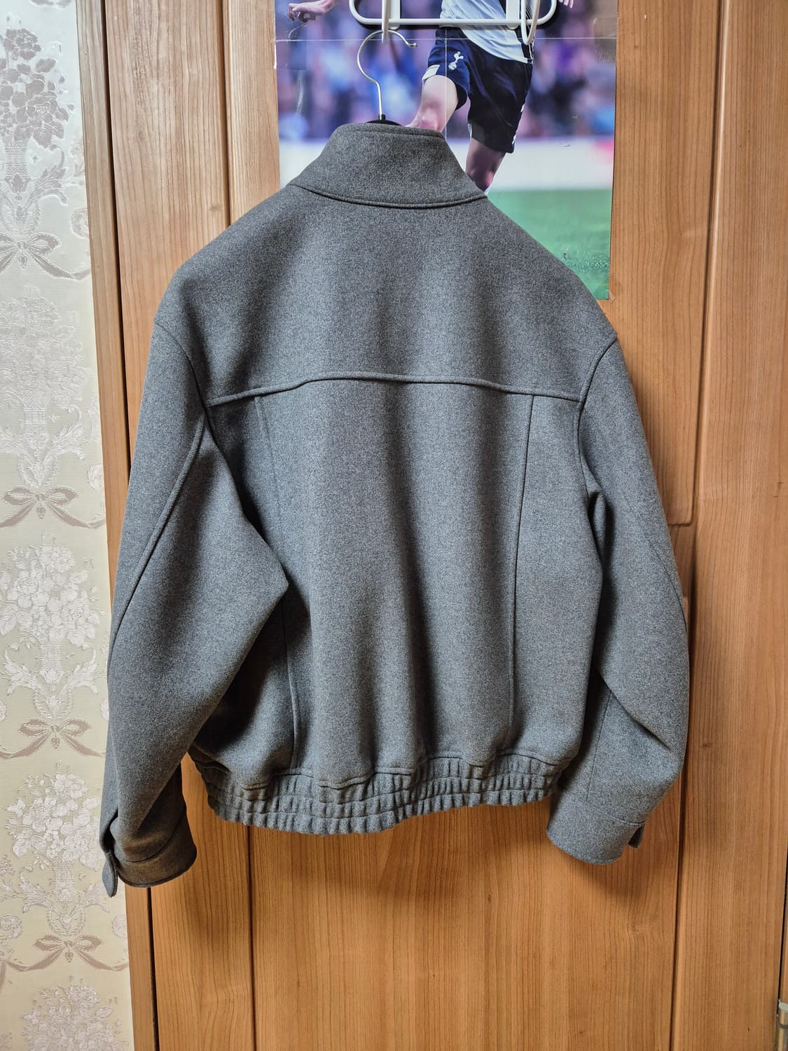 키뮤어 울 해링턴 자켓 그레이 L 상품이미지2