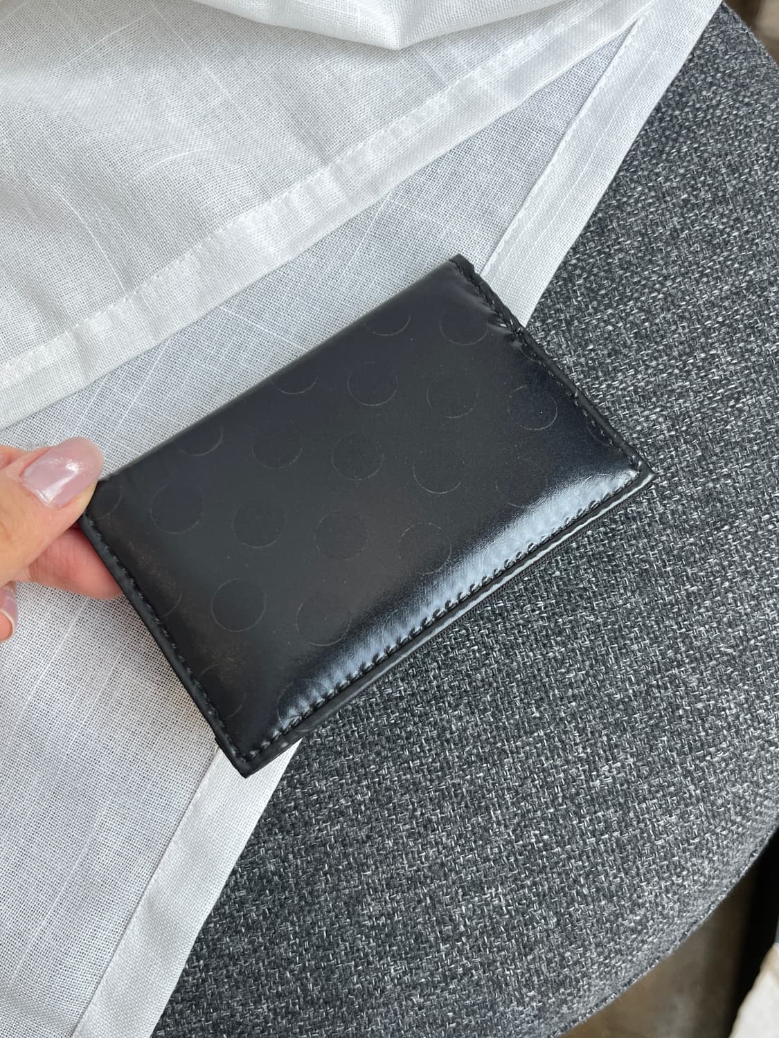 Porter 포터 도트 카드지갑 블랙 상품이미지9