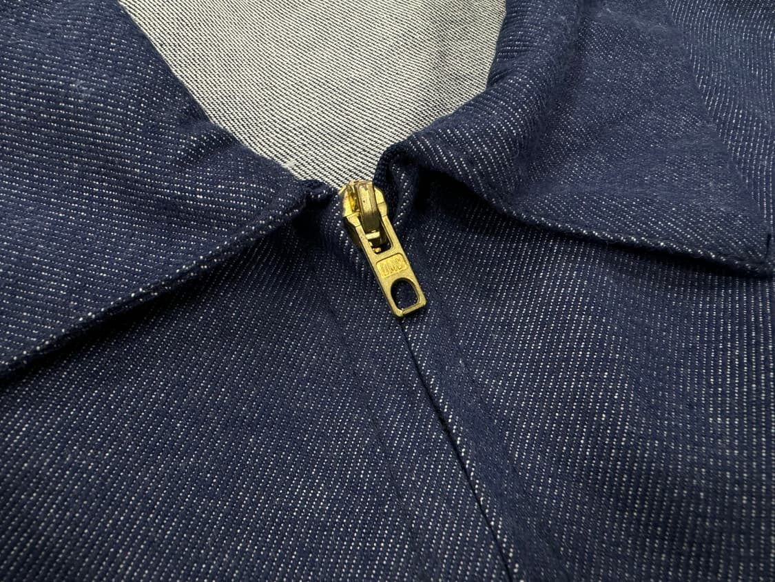 [XL] 80s 데드스탁 데님 블루종 상품이미지4