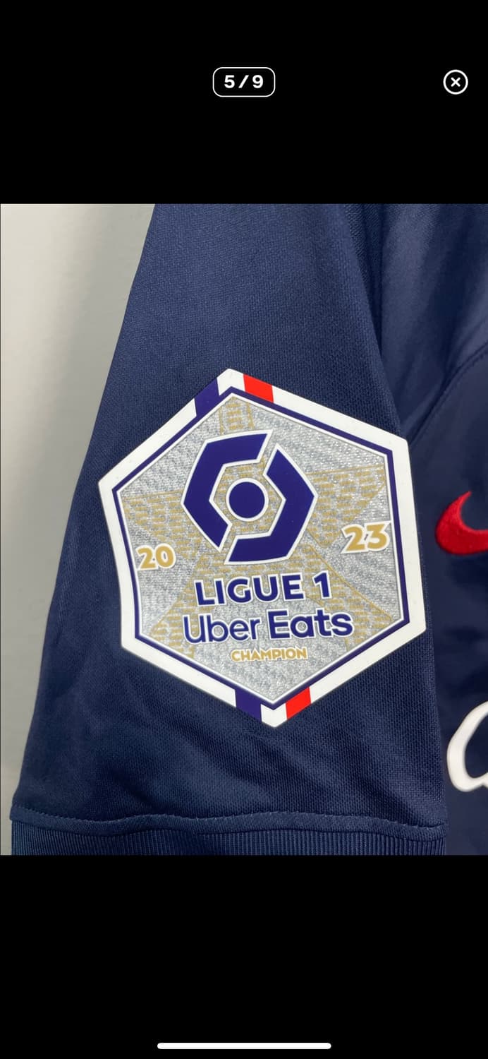 파리 생제르맹 PSG 나이키 홈 스타디움 이강인 유니폼 반팔 A3252 상품이미지5