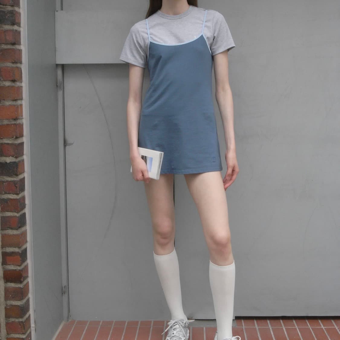 로우클래식 ORGANIC SILKET JERSEY DRESS 상품이미지1