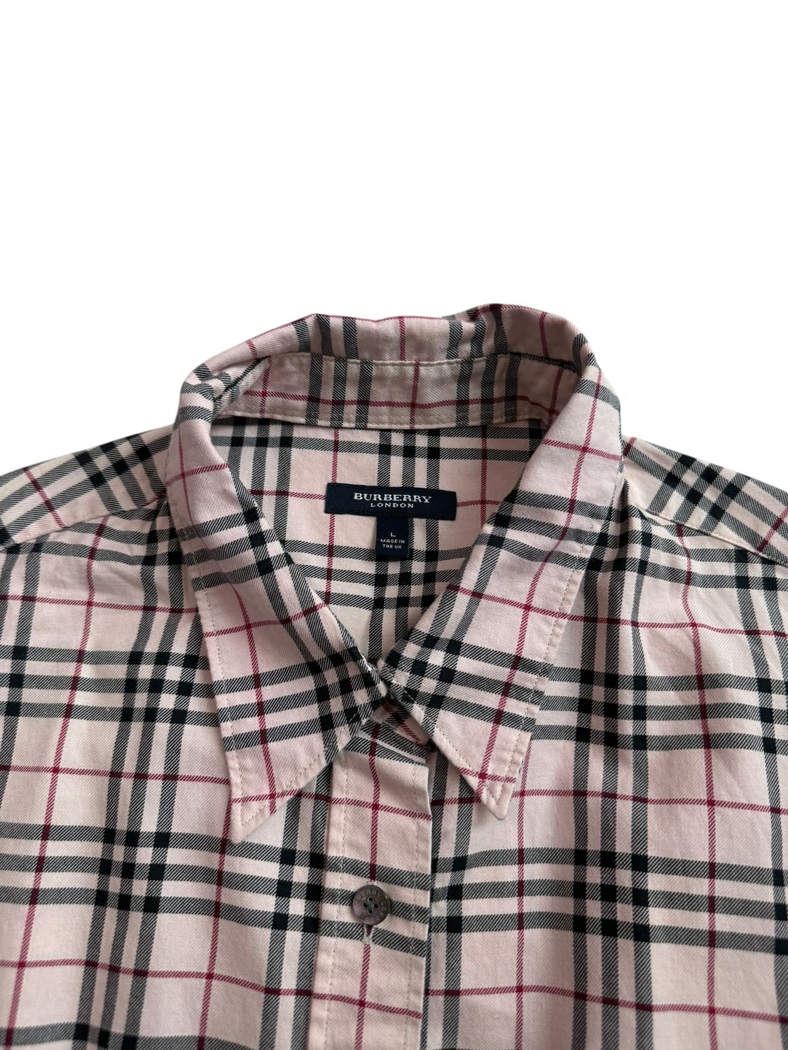 버버리 핑크 노바 체크 셔츠 상품이미지6