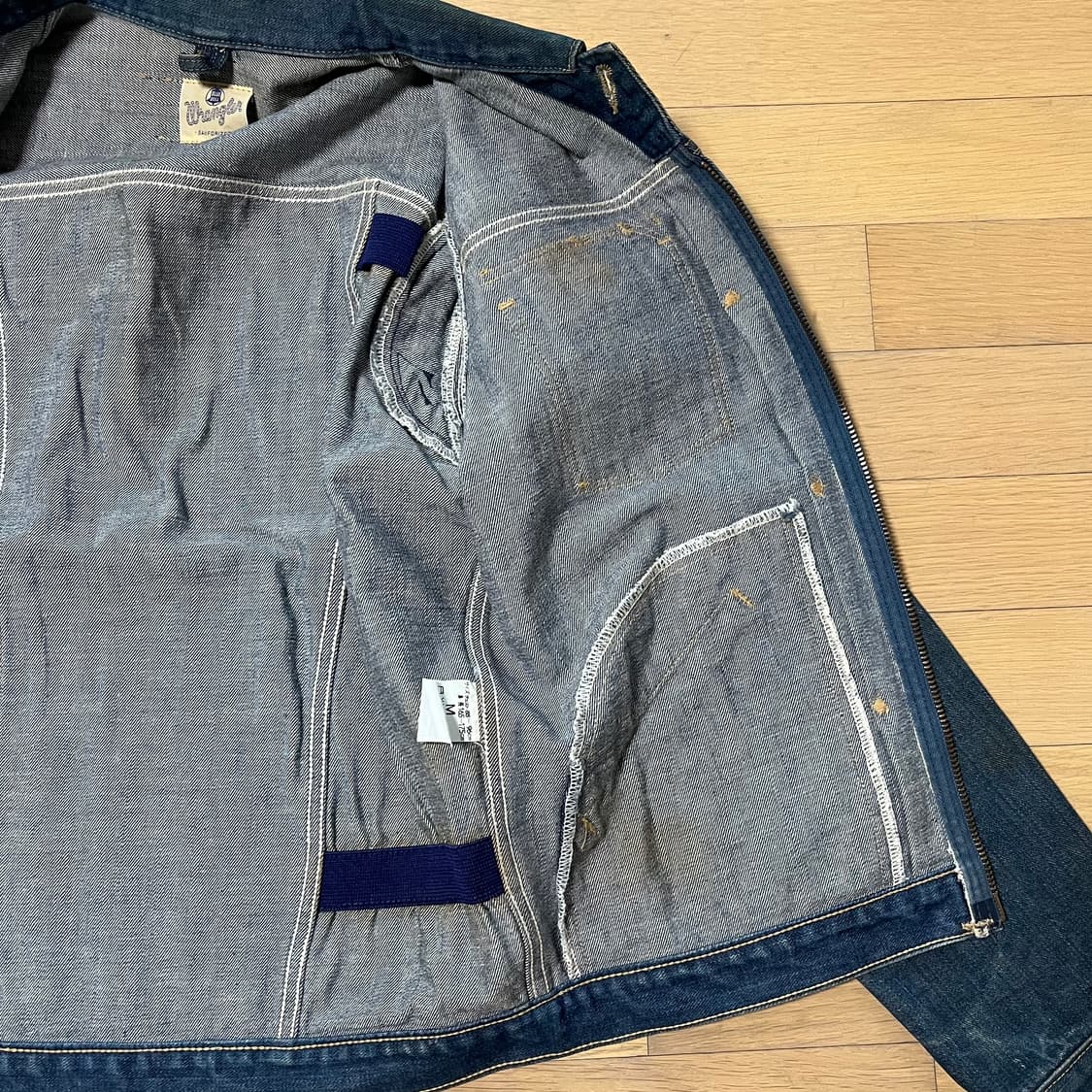 랭글러 11MJZ 데님 자켓 블루벨 상품이미지9
