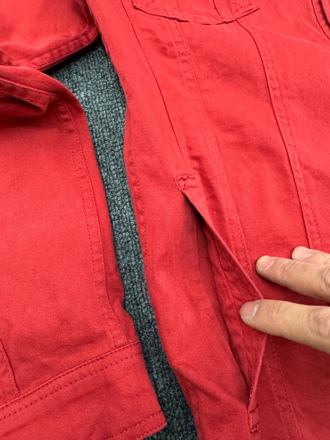 M)In the attic 빈티지 자수 셔츠자켓 상품이미지7