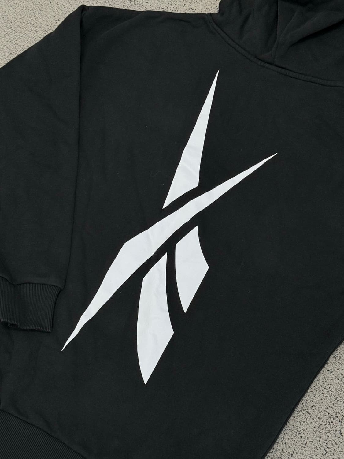 (S) 리복 백로고 기모 후드 티 상품이미지4