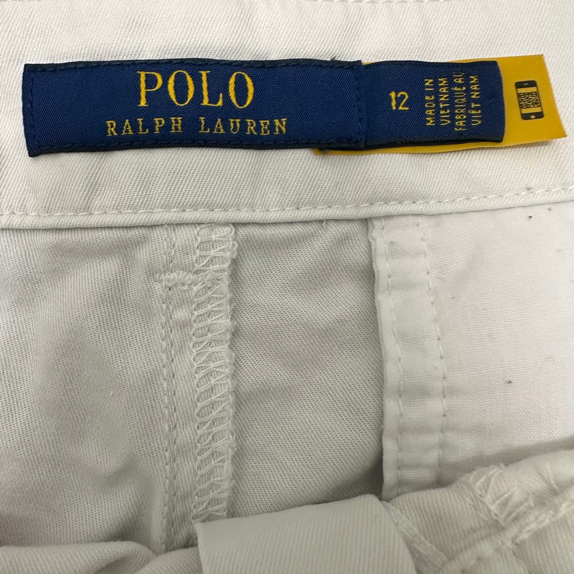 POLO 폴로 랄프로렌 여성 반바지 화이트 상품이미지4