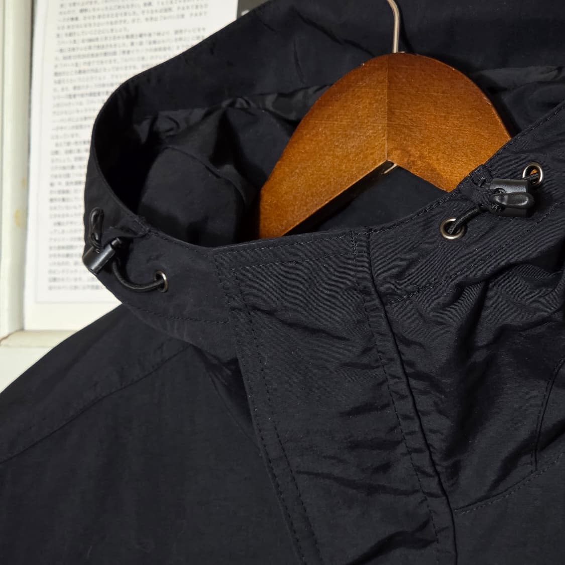 노스페이스 고프코어 블랙 바람막이 자켓 상품이미지3