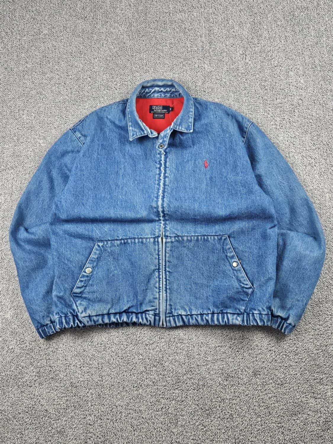 90's 폴로랄프로렌 데님 스윙탑 블루종 자켓 ( M ) / 9963 상품이미지1