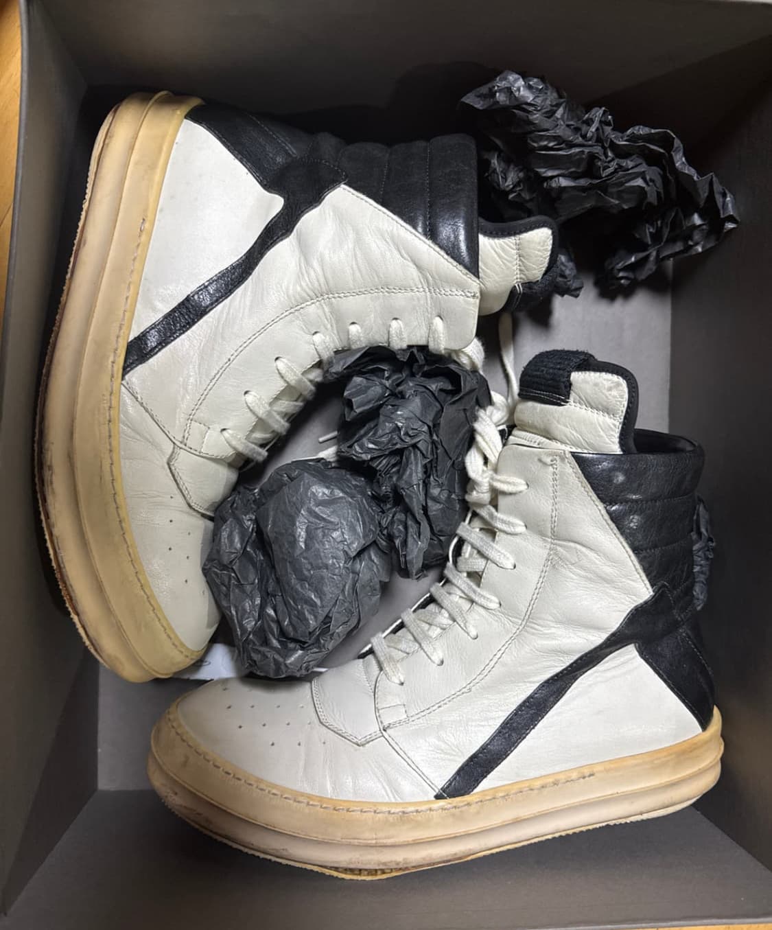 릭오웬스 지오바스켓 숏텅 아카이브 상품이미지10