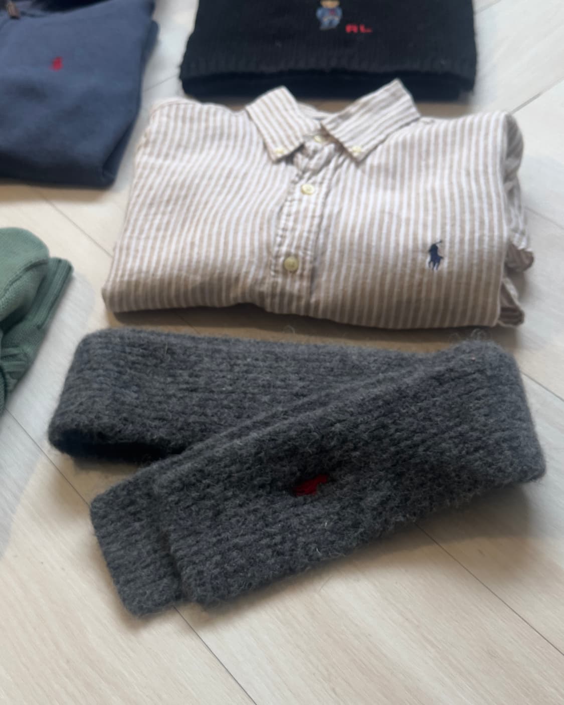 [Polo Ralph Lauren] gray muffler 상품이미지4