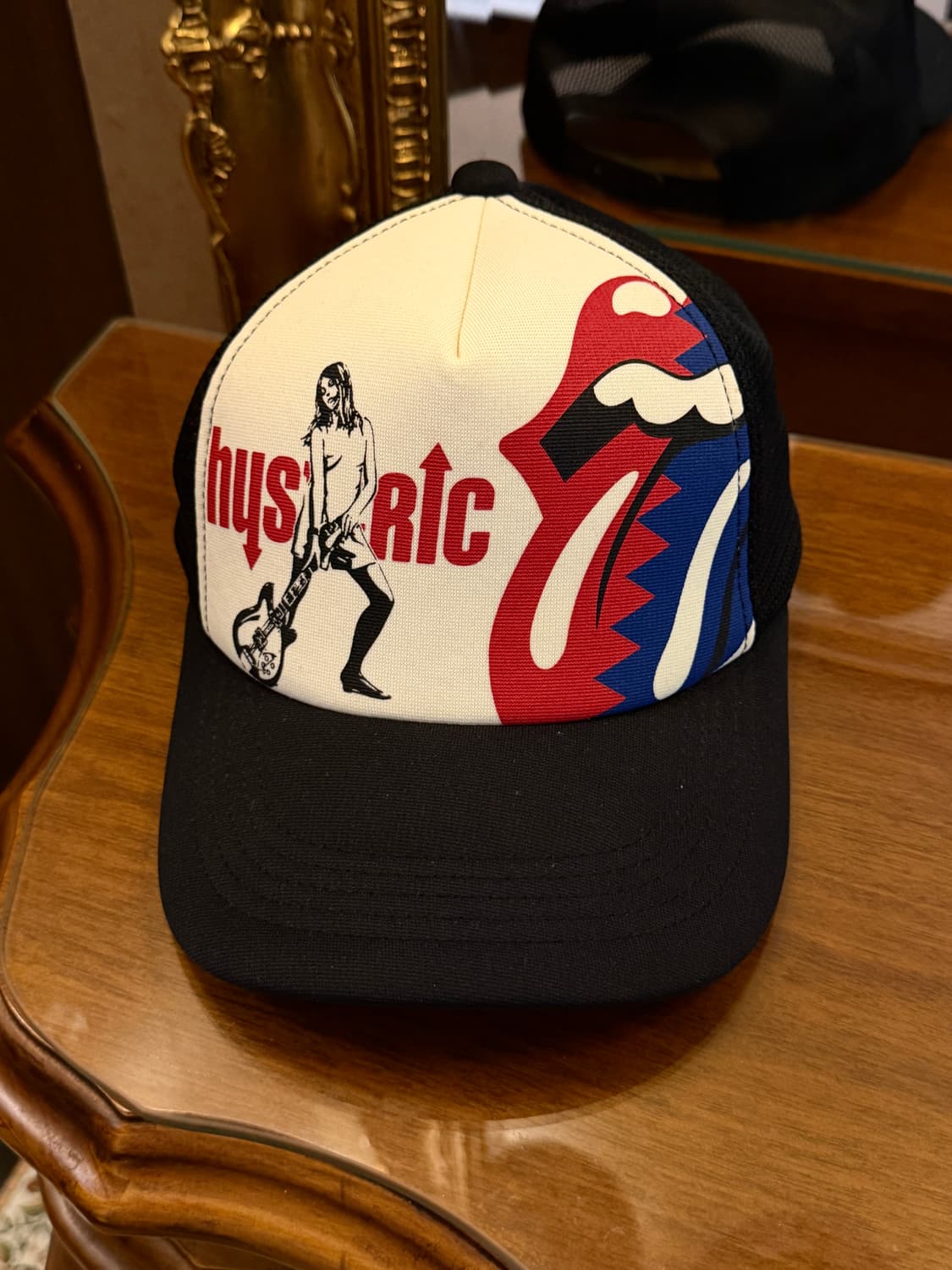 HystericGlamour × RollingStones mesh cap 상품이미지4
