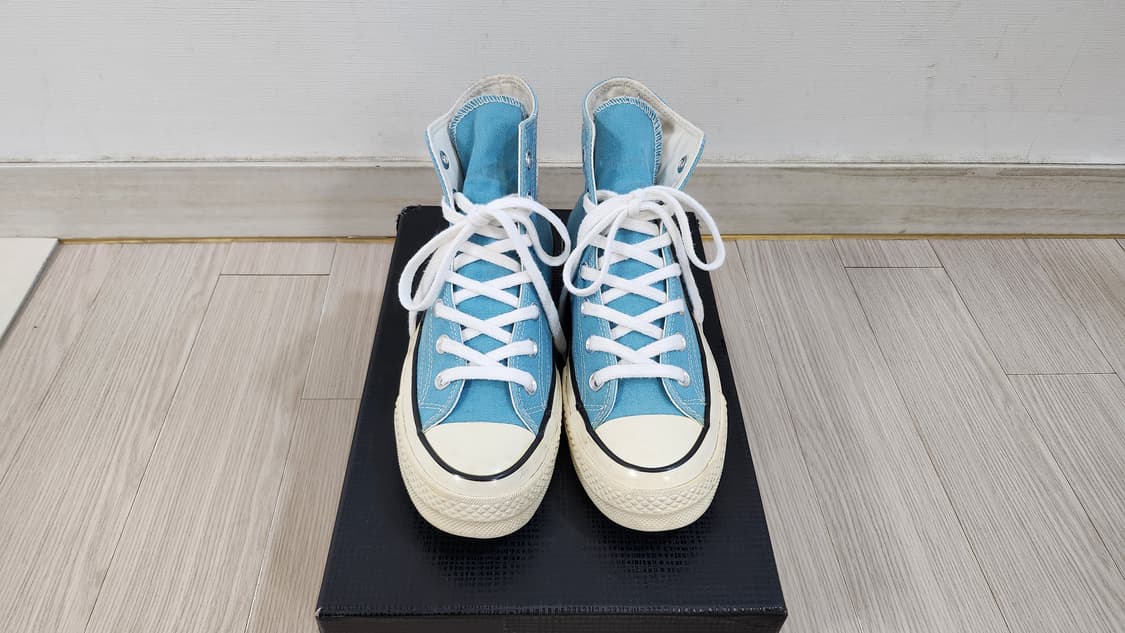 240 컨버스 척70 하이 하늘색 상품이미지2