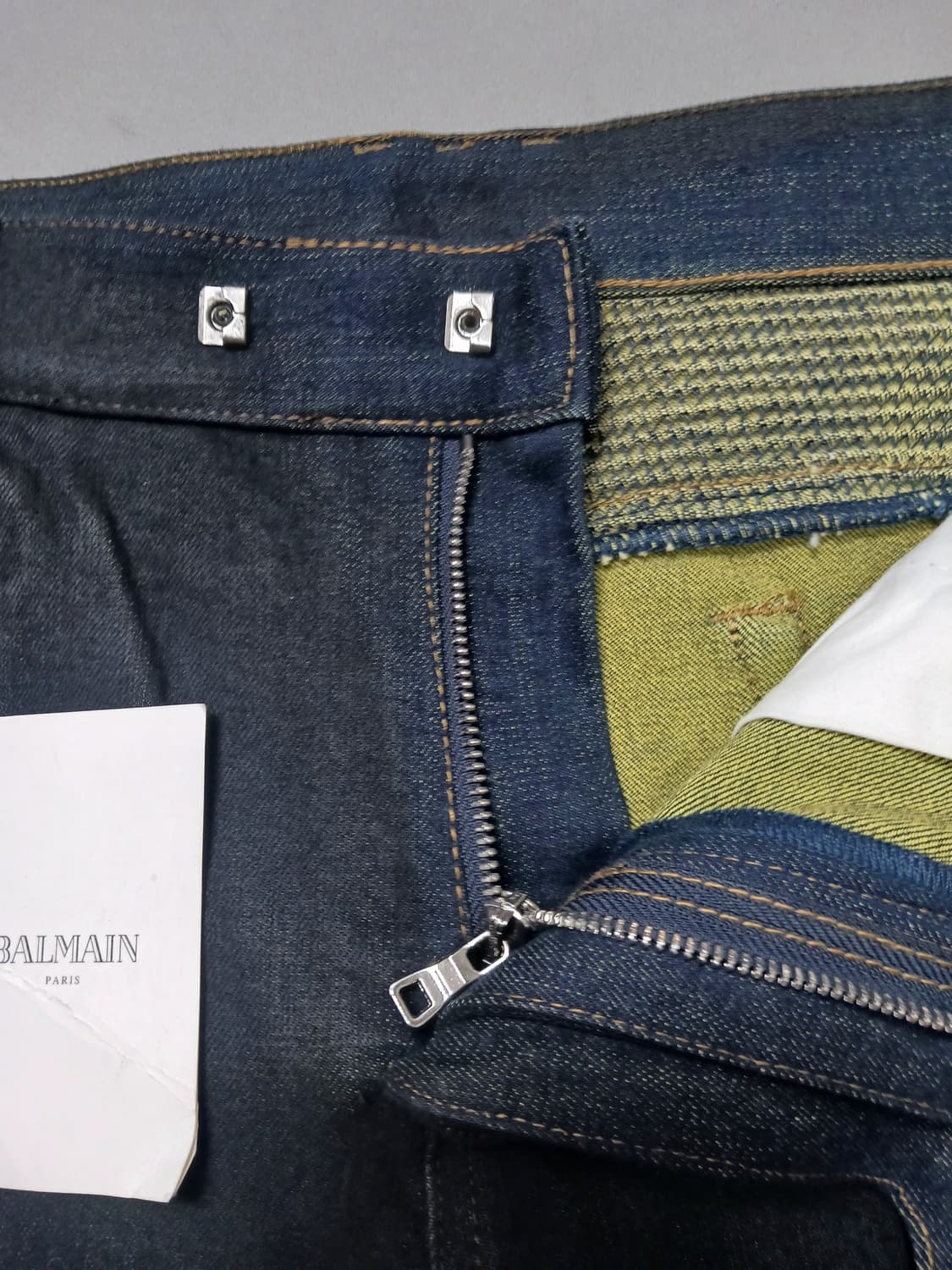 새상품 [36] 발망 블랙 슬림 바이커진 청바지 상품이미지6