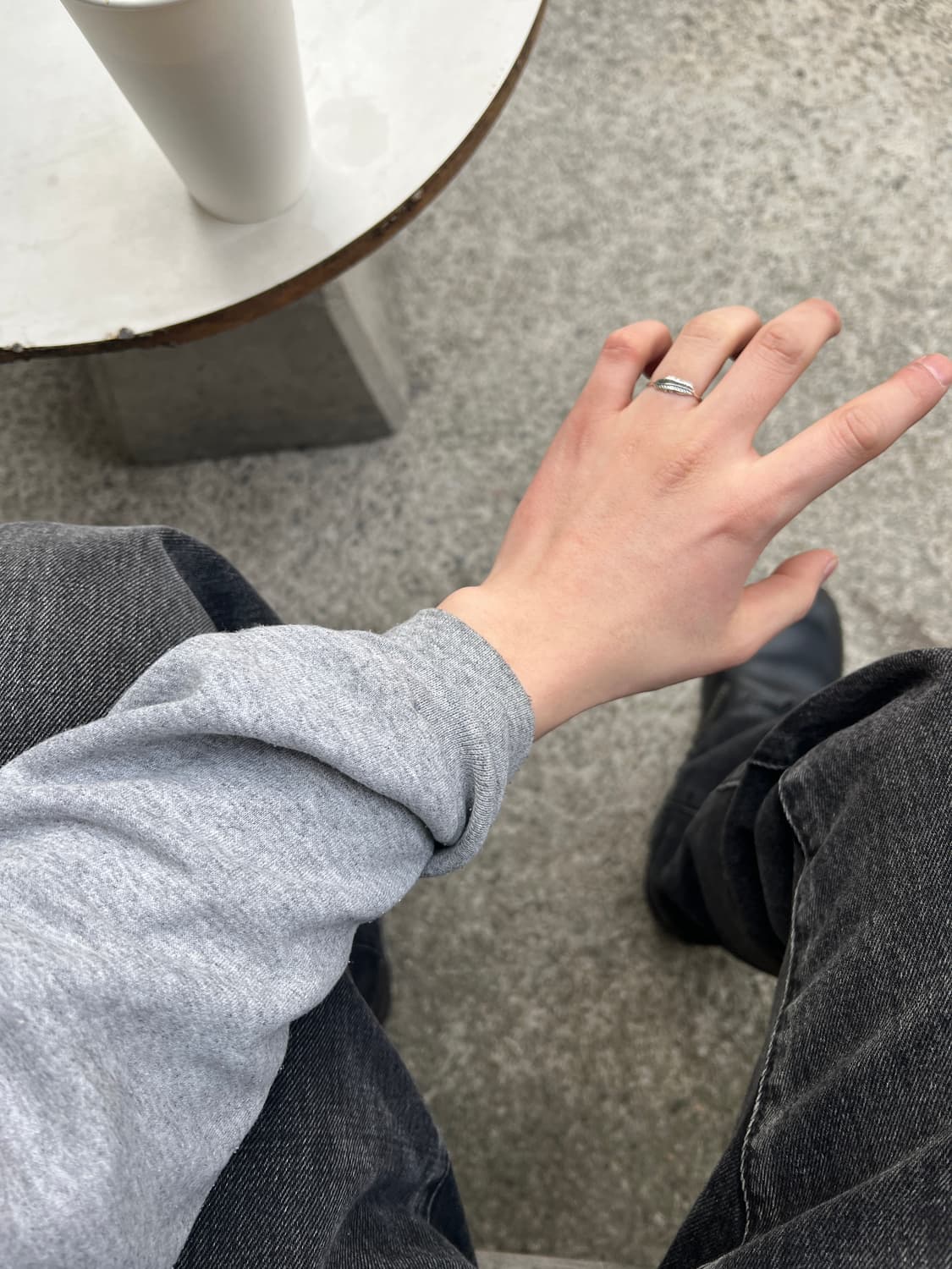 silver925 feather ring 상품이미지8