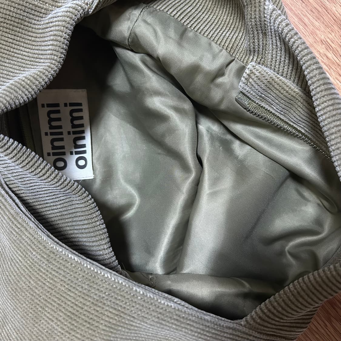 oinimi corduroy studs shoulder bag 상품이미지7