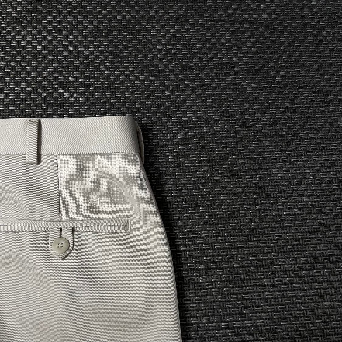 (33) 닥커스 아이보리 원버튼 슬랙스 릴렉스드핏 상품이미지8