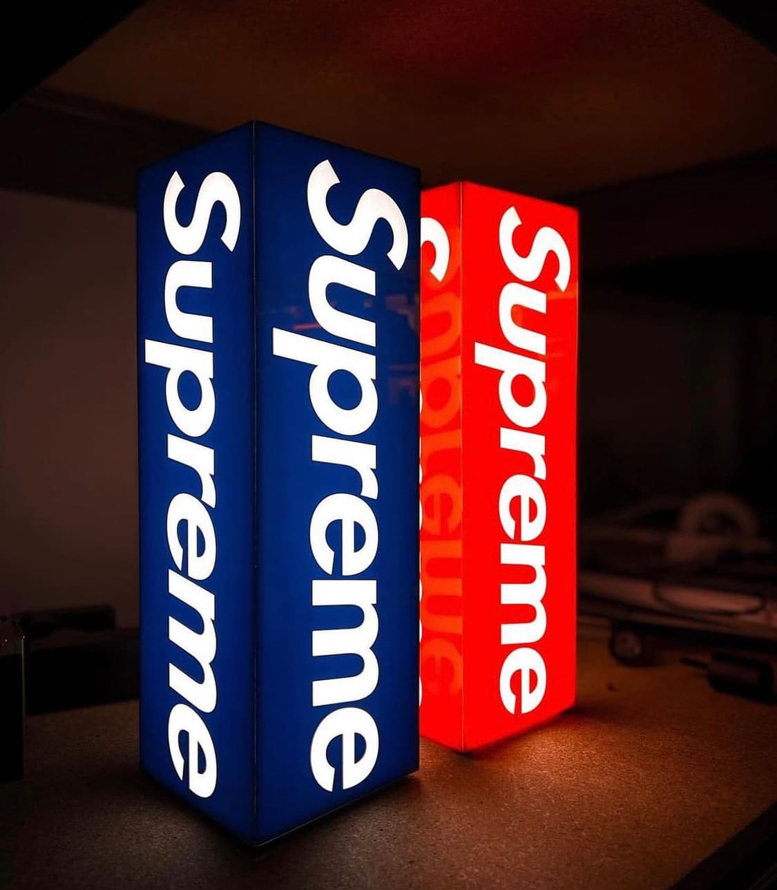 Supreme 슈프림 bax logo lamp 박스로고 상품이미지1