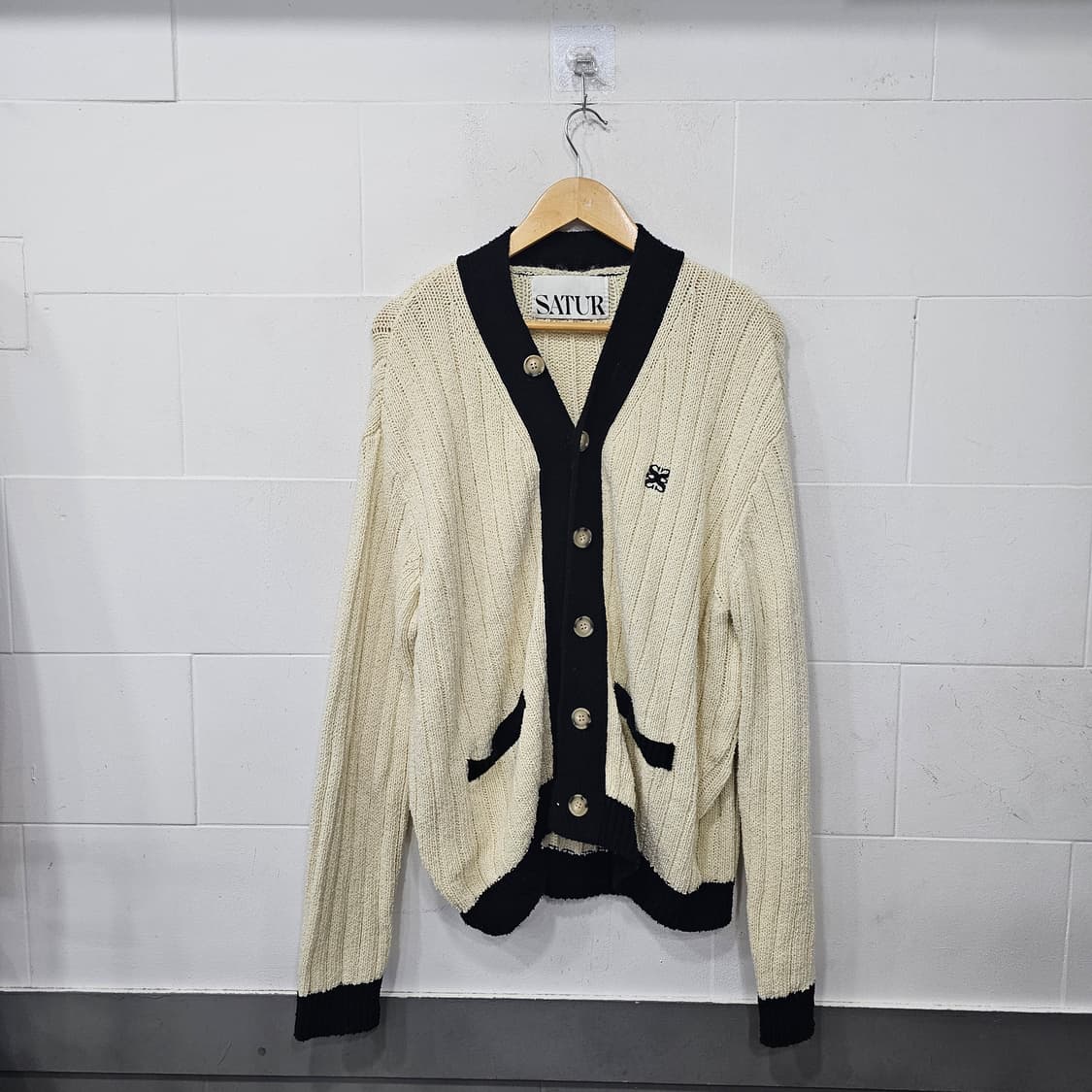 세터 파로 포켓 오버사이즈 가디건 상품이미지1