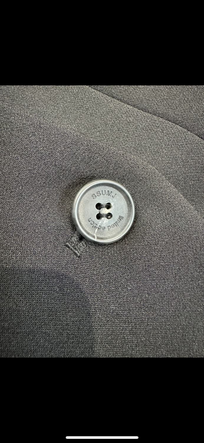 무료배송) 택채새옷- 프리미엄 썸제이 SSUMJ 블랙자켓 / 블랙마이 상품이미지6